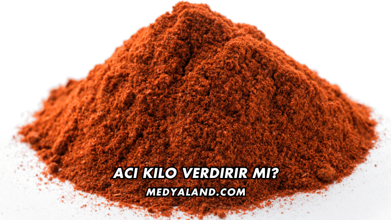 Acı Kilo Verdirir mi?