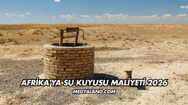 Afrika'ya Su Kuyusu Maliyeti 2026