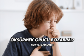 Öksürmek Orucu Bozar mı?