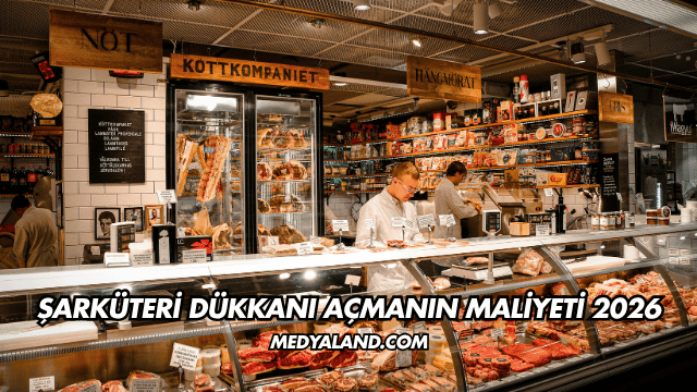 Şarküteri Dükkanı Açmanın Maliyeti 2026
