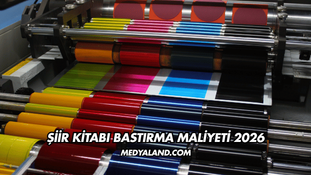 Şiir Kitabı Bastırma Maliyeti 2026