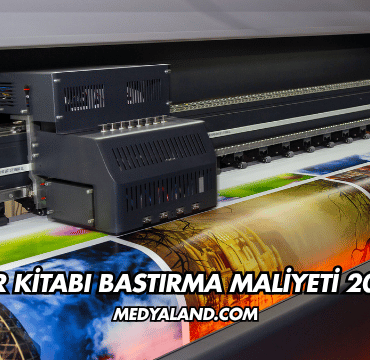 Şiir Kitabı Bastırma Maliyeti 2026