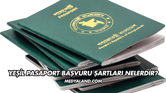 Yeşil Pasaport Başvuru Şartları Nelerdir?