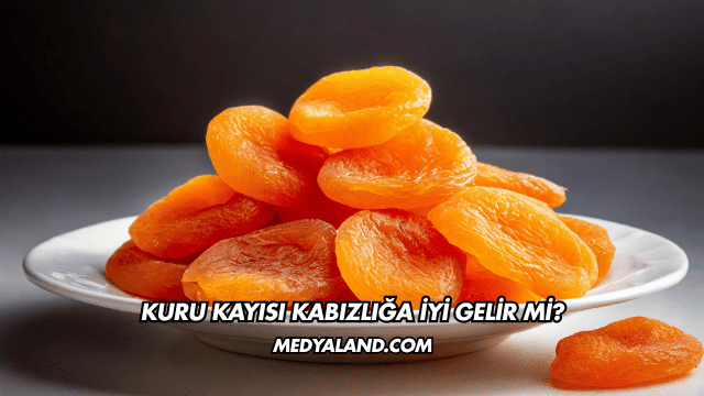 Kuru Kayısı Kabızlığa İyi Gelir mi?