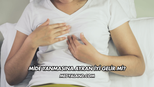 Mide Yanmasına Ayran İyi Gelir mi?