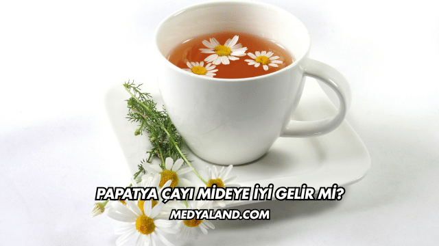 Papatya Çayı Mideye İyi Gelir mi?
