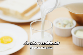 Süt Kilo Verdirir mi?