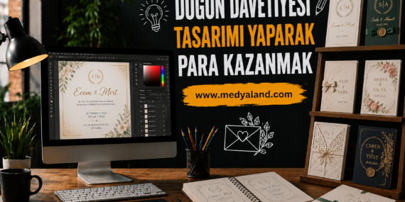 Düğün Davetiyesi Tasarımı Yaparak Para Kazanmak